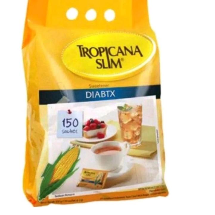 

♘ Gula Tropicana Slim DIABTX (isi 150 Sachet) ✺