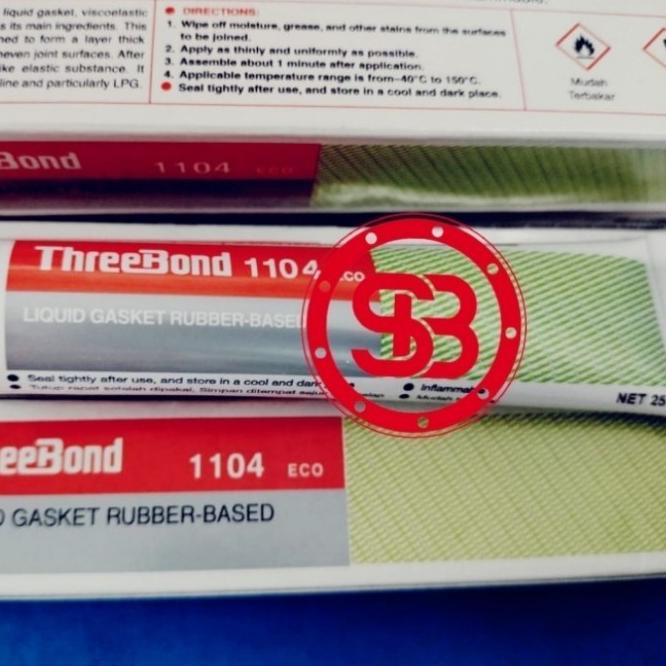 

A98 Lem Gasket Packing THREEBOND 1104 25gr / 25 gr SERBA MURAH ☚
