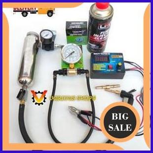 last stok FULL SET Alat Servis Injeksi Motor universal INJECTOR CLEANING TOOLS 1F3B23