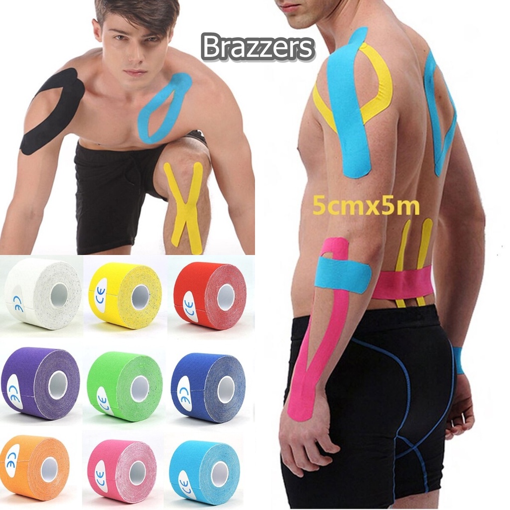 Kinesiologi Tape Sport Peralatan Perlengkapan Renang Olahraga Karate Silat Tanding Seni Bela Diri Ti