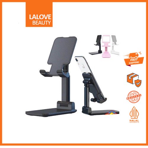 Phone Holder Stand HP Universal Cermin Lipat Liftable Tablet Mobile Phone Stand Holder Murah