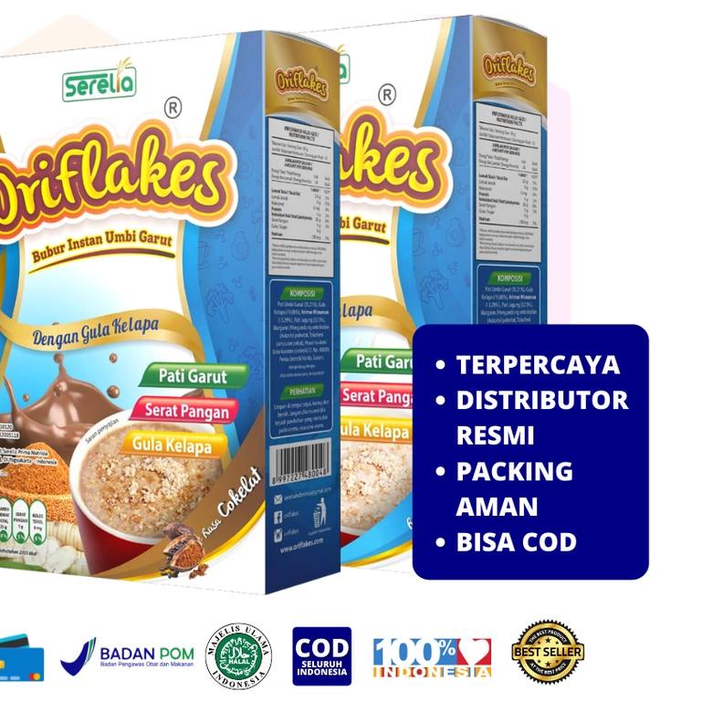 

☛ Oriflakes Sereal Umbi Garut Slim Diet 350 GR ❉