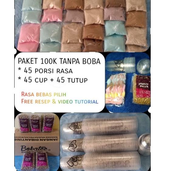 

V36 paket hemat 100k tanpa boba loving drink CUCI GUDANG ☎