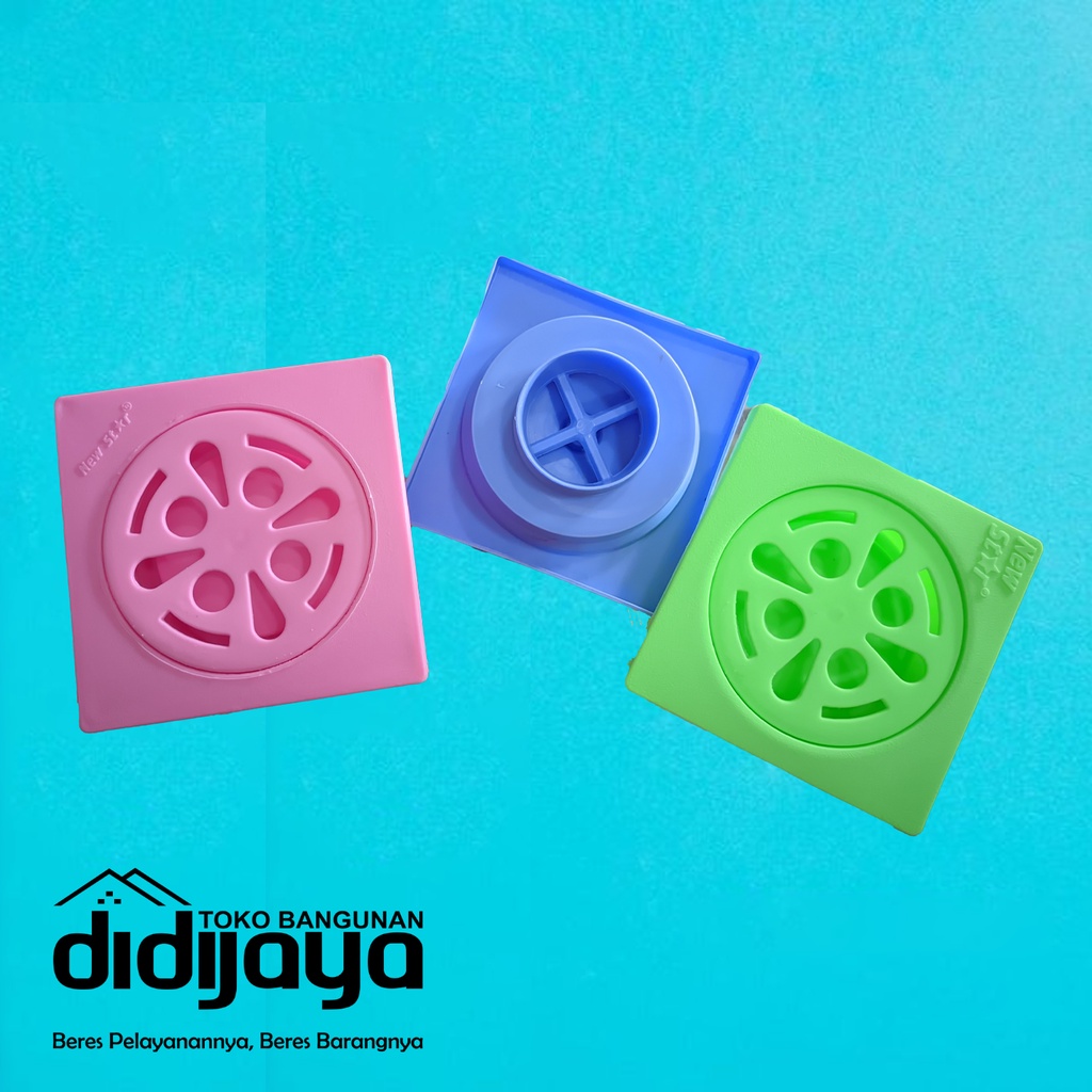 Saringan Kamar Mandi Plastik / Saringan Got / Saringan Pembuangan Air Plastik