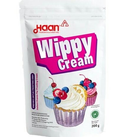 

FLASH SALE Wippy Cream HAAN 200GRM (Pouch) !!