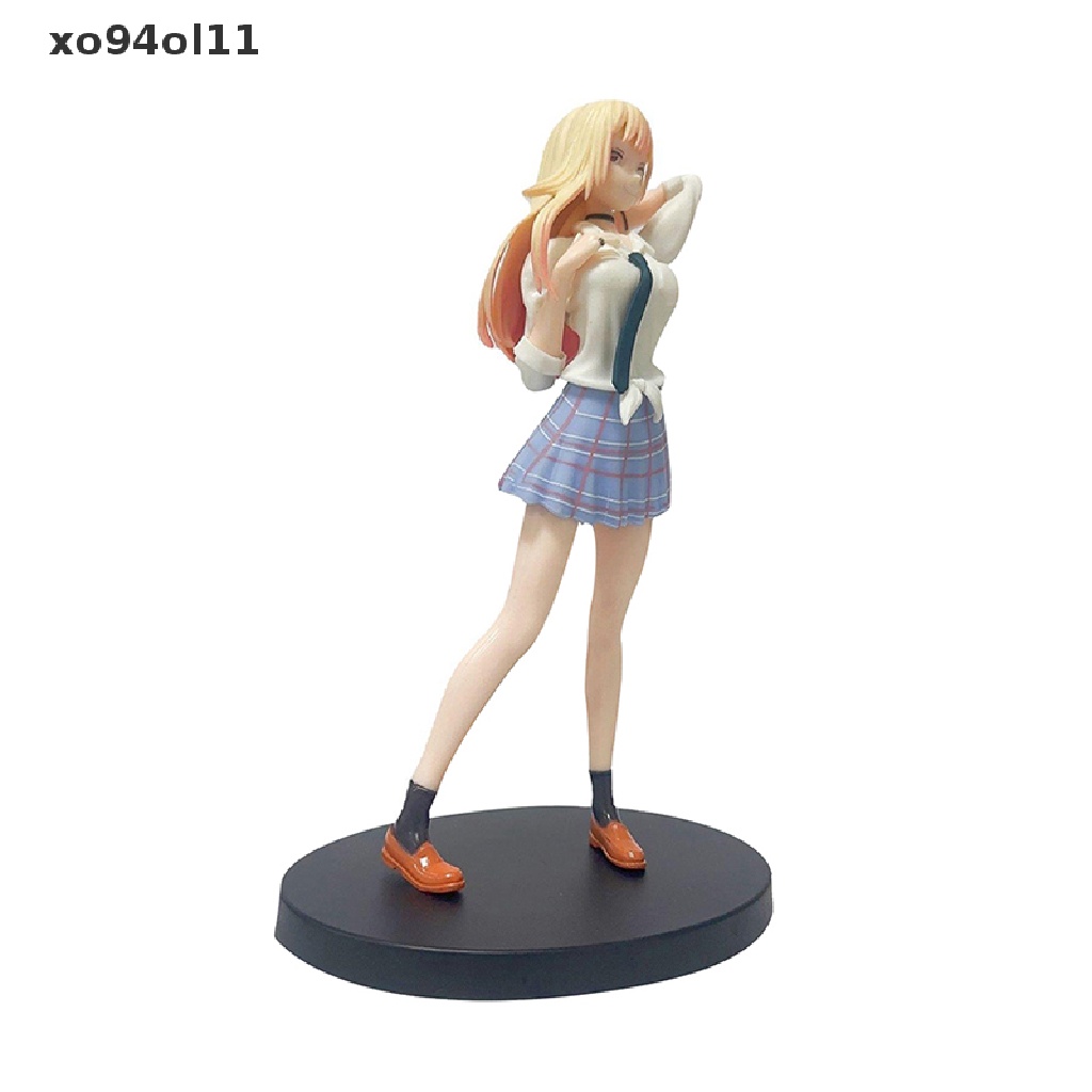 Xo Anime My Dress-Up Darling Kitagawa Marin Sexy Figure Kitagawa JK Seragam Mode OL