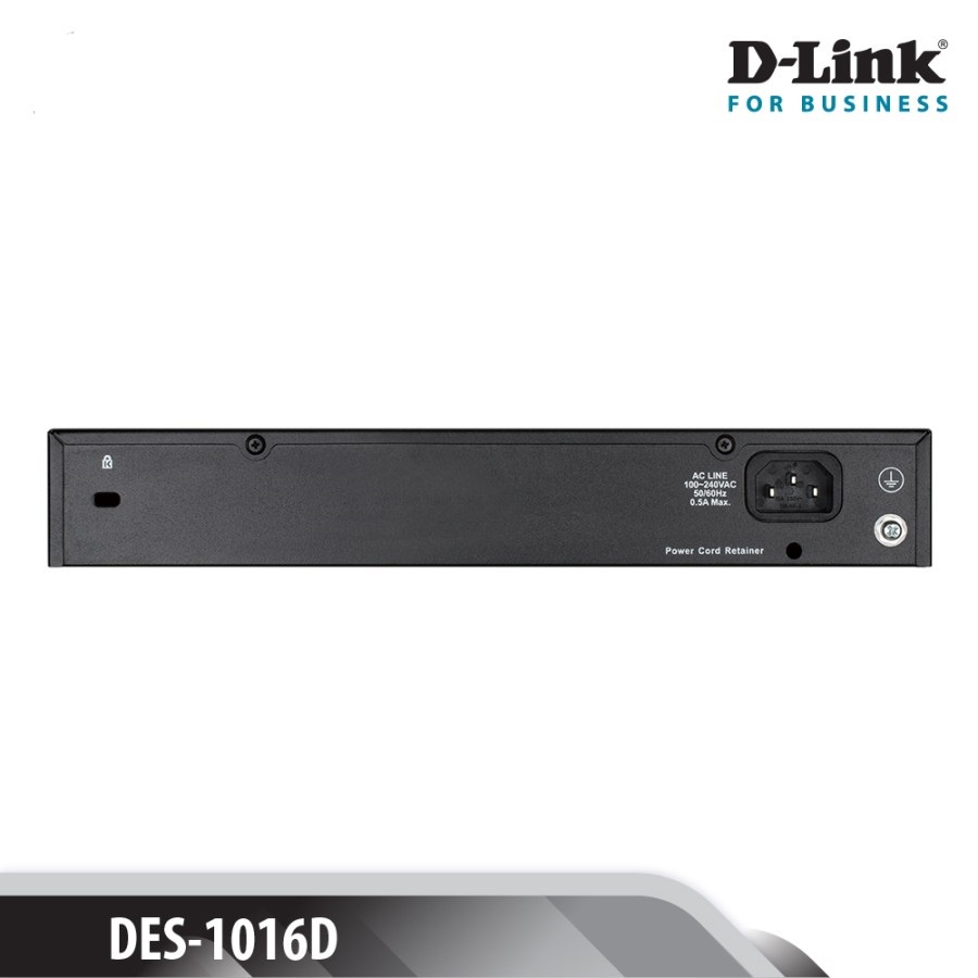 D-Link DES-1016D 16-port 10/100M Unmanaged Standalone Switch