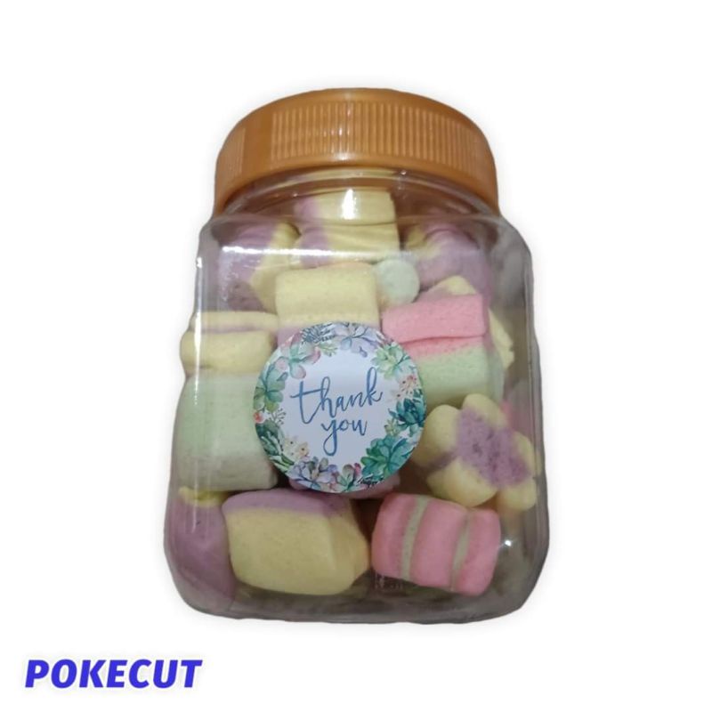 

marsmellow aneka rasa kemasan toples 200ml halal