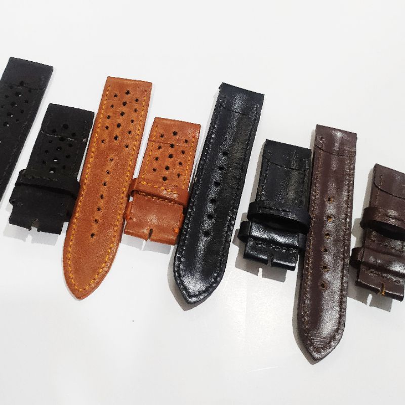 handmade strap size 24 mm only free buckle