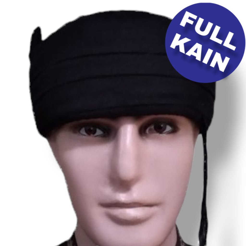 Iket Candra Sumirat ( instan ) iket candra sumirat awir FULL KAIN praktis - iket sunda praktis peci 