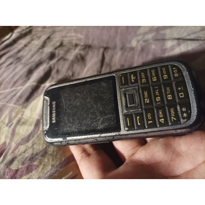 Hp jadul samsung xcover GT-C3350 bahan gambling
