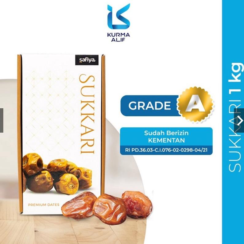 

W39 Kurma Sukari 1 Kg | Kurma Sukkari | Kurma raja murah PROMO ₹