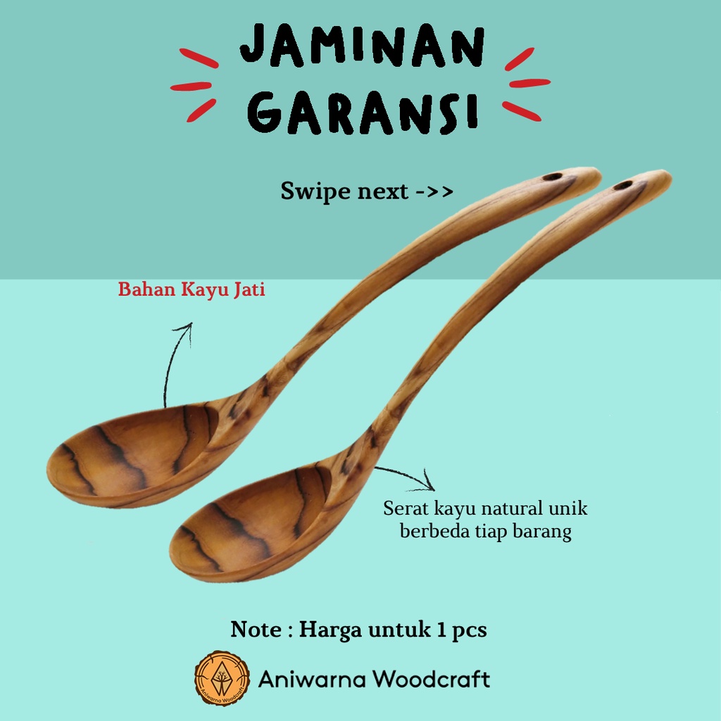 Centong Sayur / Irus Kayu Jati ( AIRUS 02 )