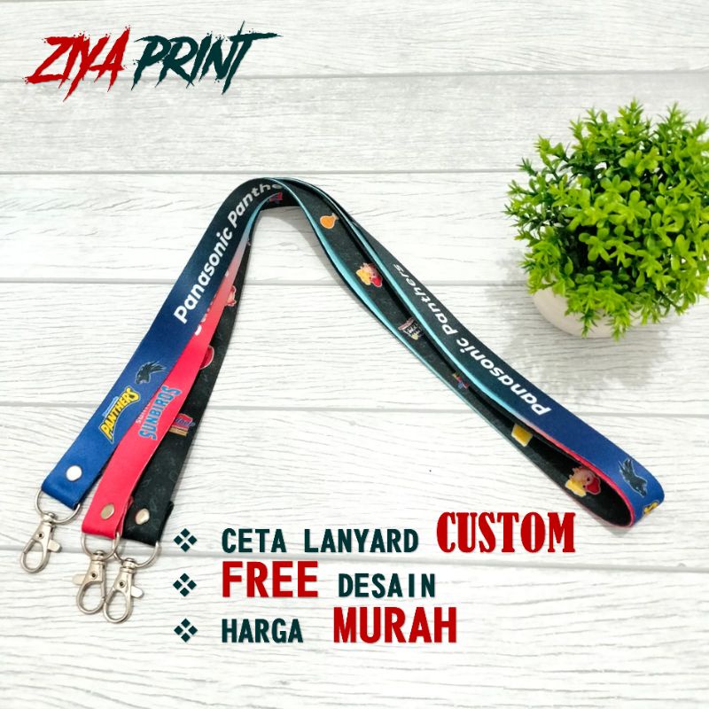 

Tali Lanyard Custom Tali 2cm | Pengait Langsung