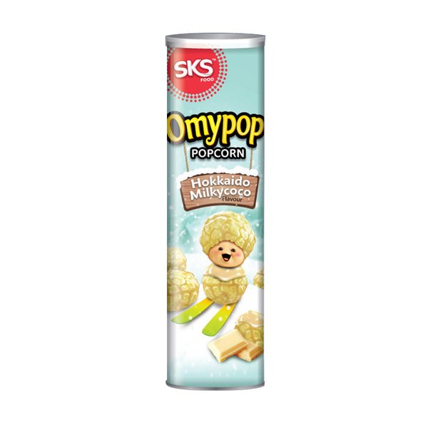 OMYPOP 85GR POPCORN HOKKAIDO MILKY COCO