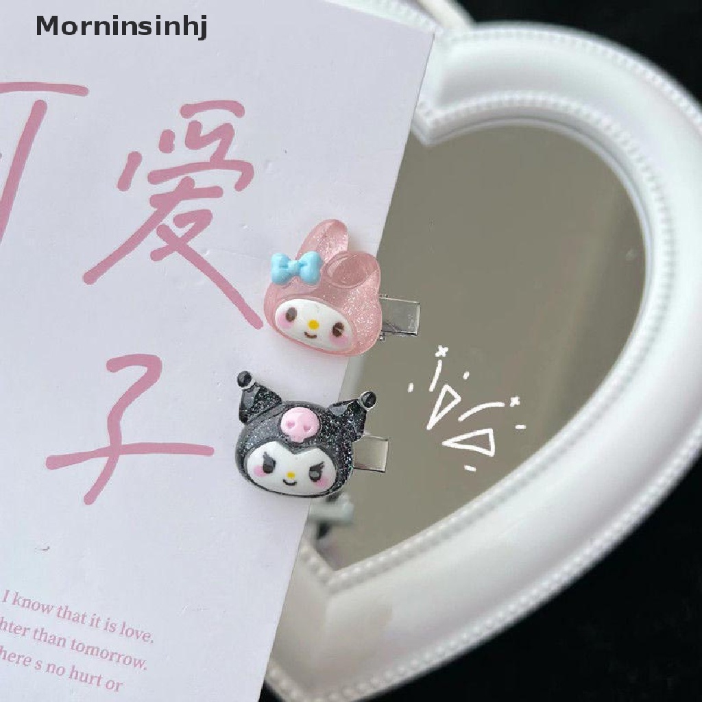 Mornin 1/5Pcs Flash Halus Sanrio Mini Jepit Rambut Ins Gadis Manis Dan Lucu Hati Duckbill Klip Mahasiswa Kartun Liar Hiasan Kepala Kawaii Jepit Rambut Yugui Anjing Mini Hair Clip Hadiah id