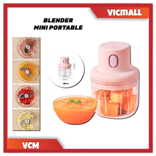 (VCM) Electric Garlic mini chopper blender mini cas