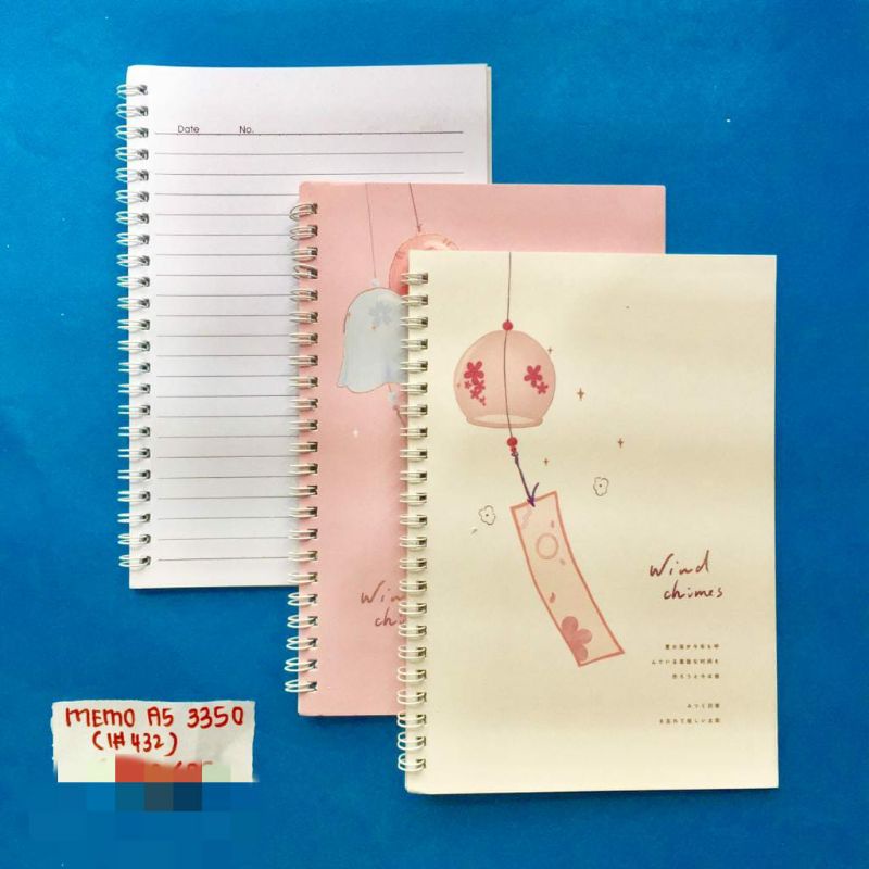 

NOTEBOOK SPIRAL A5 3350/ISI 60LEMBAR