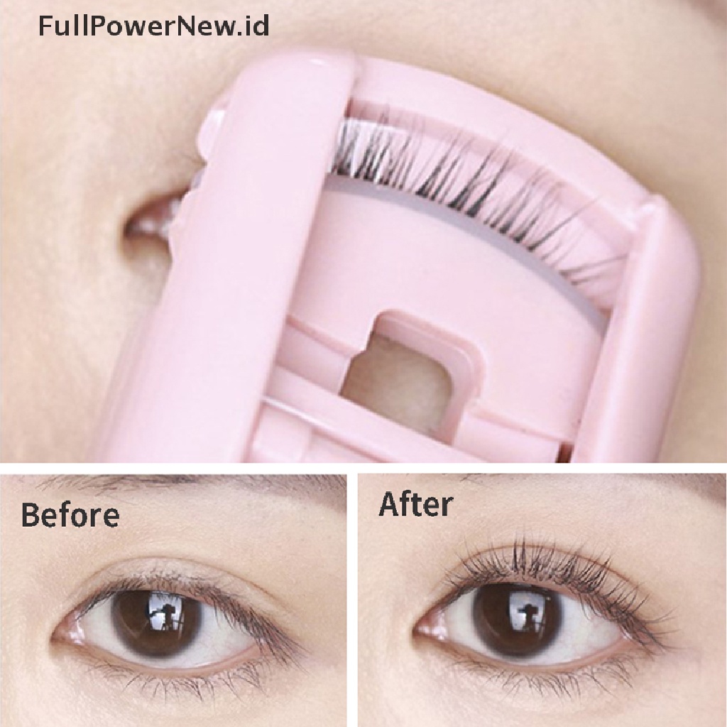 Power 1Pcs Penjepit Bulu Mata Mini Portable Eye Lashes Curling Clip Makeup Eyelash Tools ID