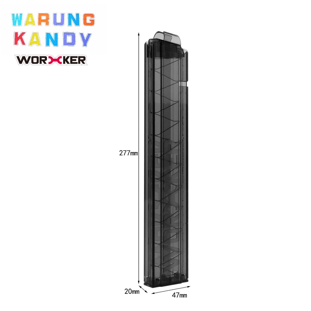 Worker Slanted Angled Talon Mag Magazine 18 for Phoenix 2.0 - Not NERF