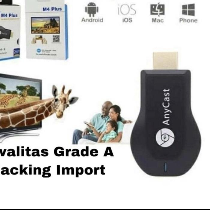 ➵ Anycast M4 Plus original Hdmi Dongle Usb Wireless -HDMI Dongle Anycast M4 plus Dongle HDMI Anycast