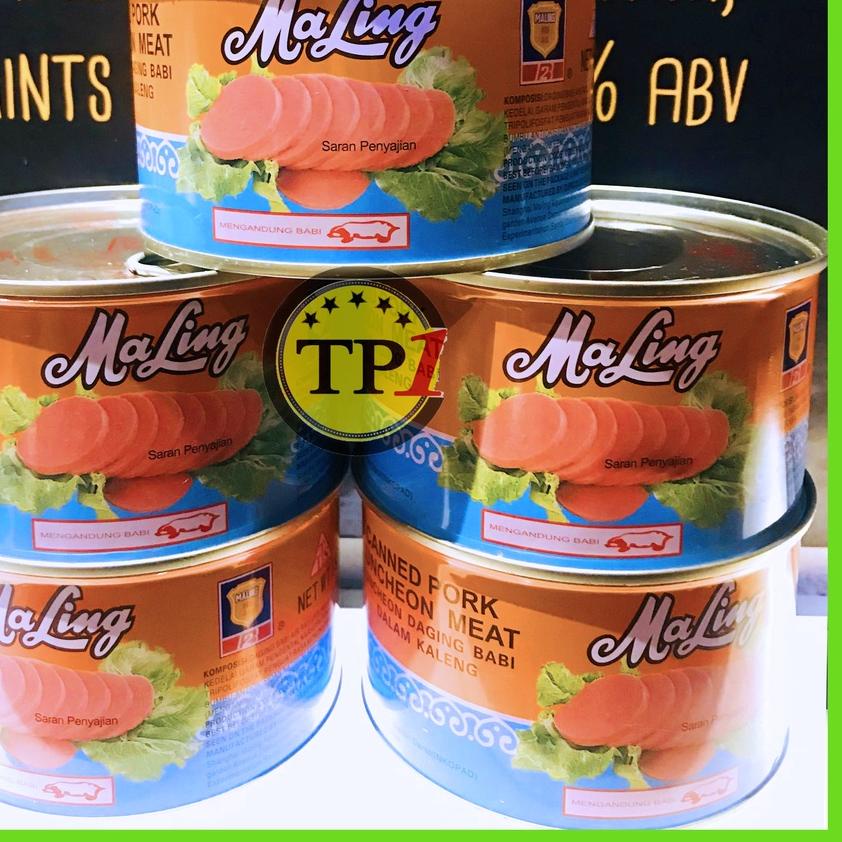 

➧ Maling TTS 397gr Luncheon Pork Meat Ma Ling / Ham Daging Babi Maling NON HALAL ♚