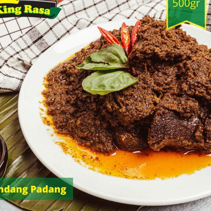 

☁ Rendang Daging Sapi Padang 500 Gram | Rendang Padang | Daging Rendang ♝