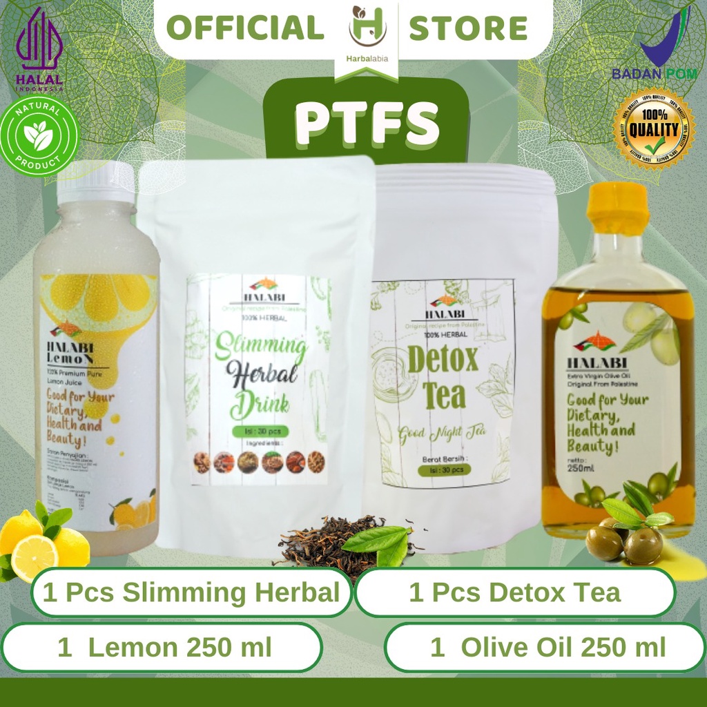 Pelangsing Peluntur Lemak Pemula Complite Halabi (PTFS)