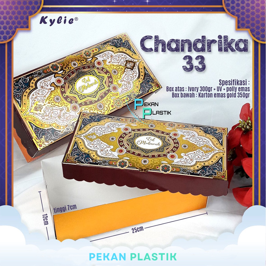 

BOX CHANDRIKA KUE LEBARAN IDUL FITRI / BOX HAMPERS / KOTAK KUE