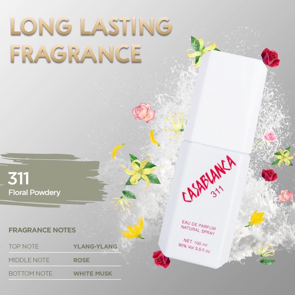 Casablanca Eau De Parfum 100 ml | Type 311