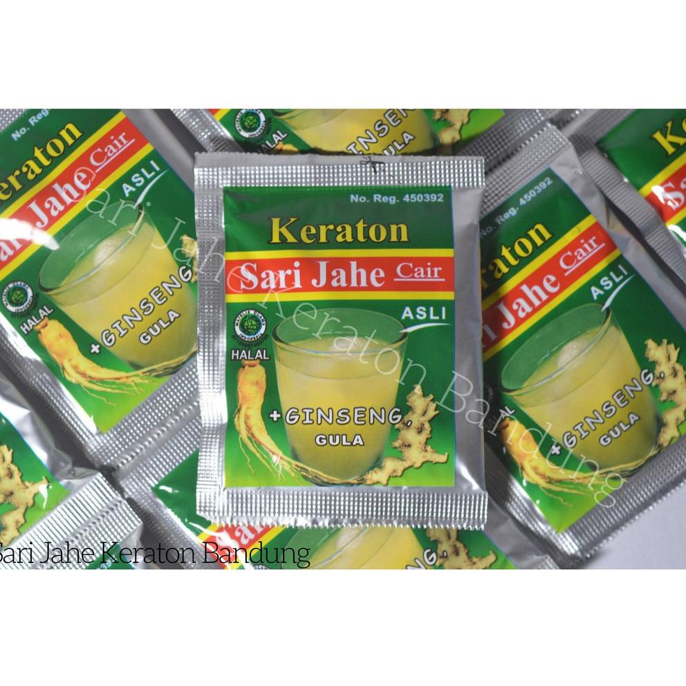 

BEST SELLER [GROSIR] Sari Jahe Keraton Cair Isi 12 Sachet | EXPIRED PANJANG | 100% ORIGINAL .,.,.,..,