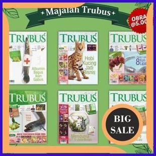 

accessories MAJALAH TRUBUS BARU EDISI LAMA OBRAL MURAH - EDISI ALBUMIN BAGUS IKAN GABUS HO