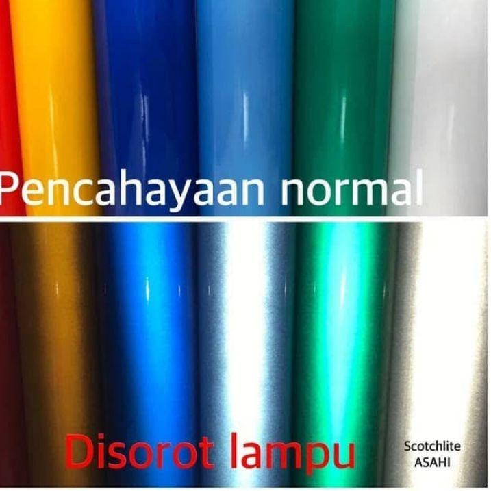 REFLECTIVE SHEETING REFLEKTIF STIKER STICKER ASAHI 60CM X 100CM