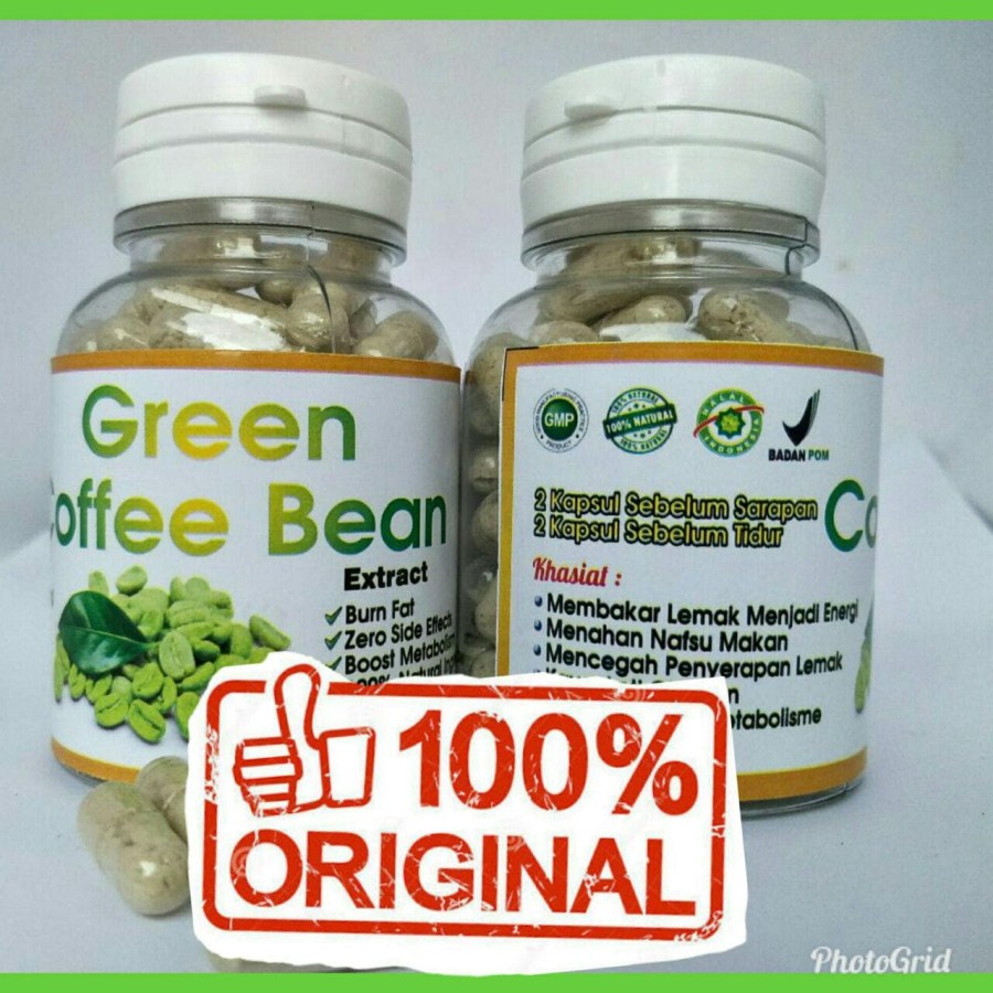 Kapsul Kopi Hijau!! Pelangsing Alami!!