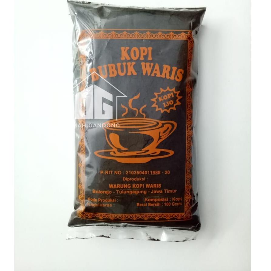 

C95 Kopi Bubuk Ijo Waris Tulungagung 100 gram BIG PROMO ㅩ