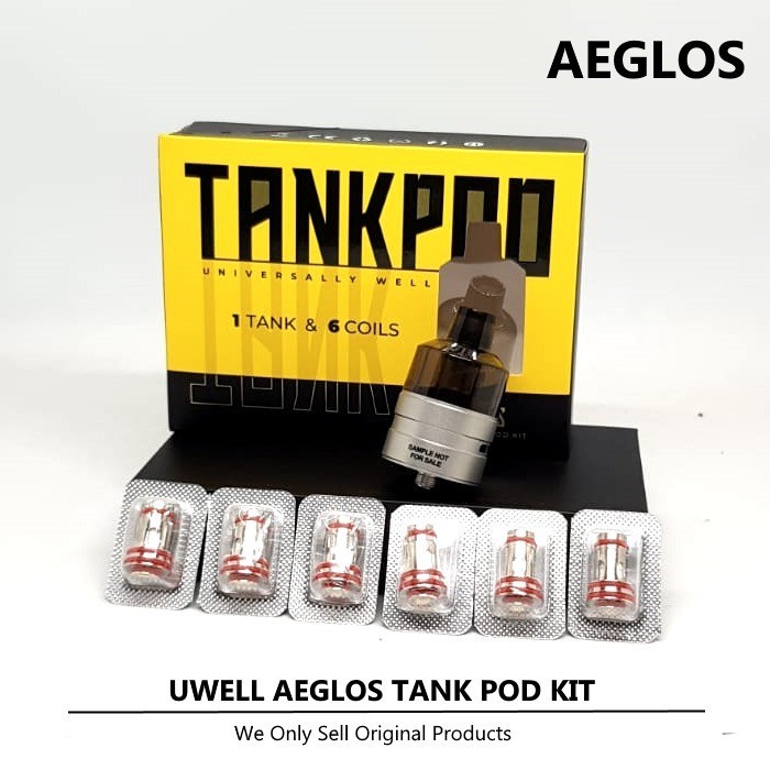 UWELL AEGLOS TANK POD KIT 4.5ML 6 COILS AUTHENTIC