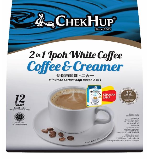 

Dijamin Ori>/ ChekHup/Chek Hup 2 in 1 Ipoh White Coffee 12 Sachet x 30 gr