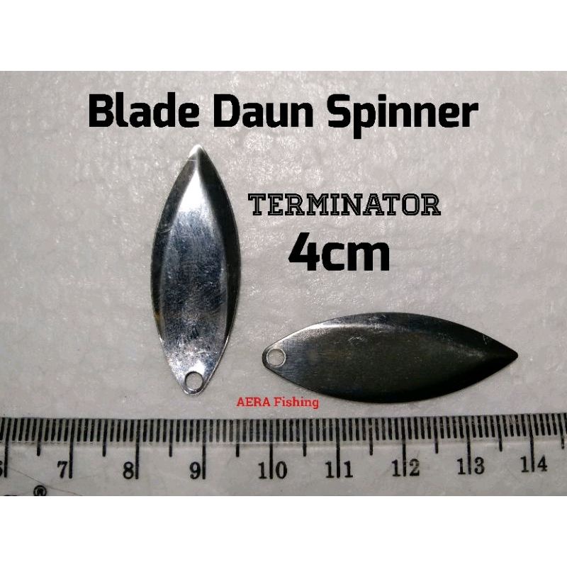 Blade Terminator 4cm Blade Spinner Bait Stainless