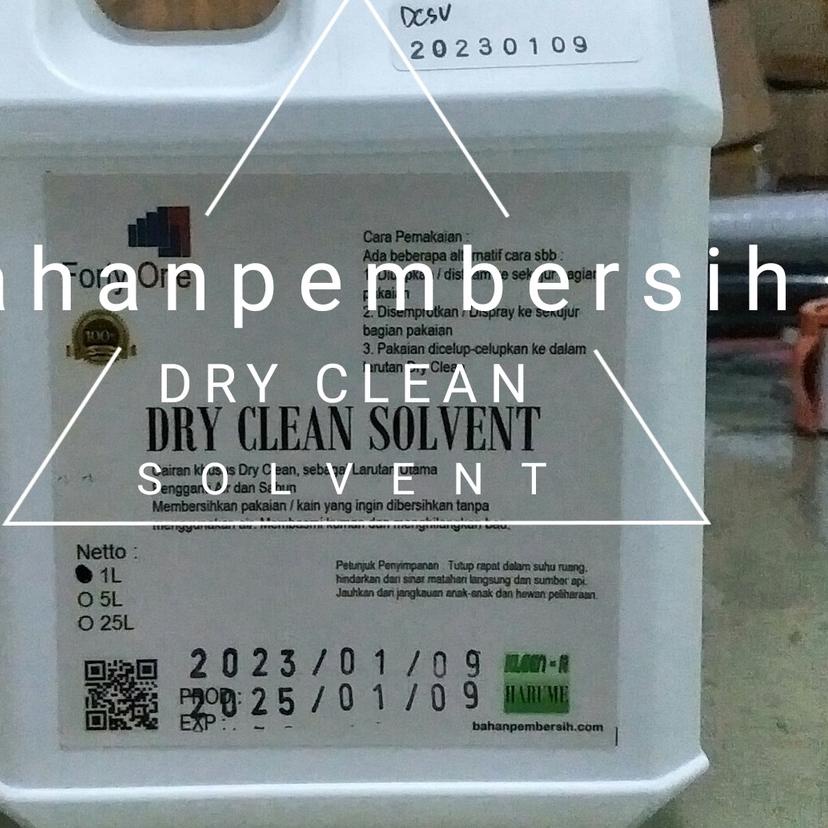 ✱ Dry Clean Solvent @ 1 Literan Forty One Kleen-R Harume ۞