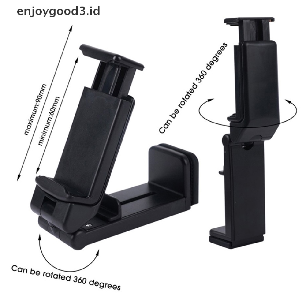 【 Rready Stock 】 Portable Mobile Phone Holder Clip Foldable Rotatable Train Seat Mount （ ID ）