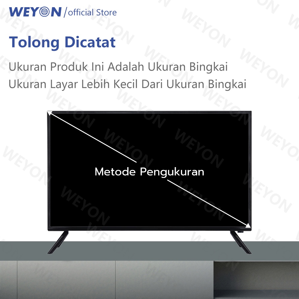 Weyon Sakura TV LED 22 inch HD Ready Smart TV Televisi With STB(SMART-S22ANEW)