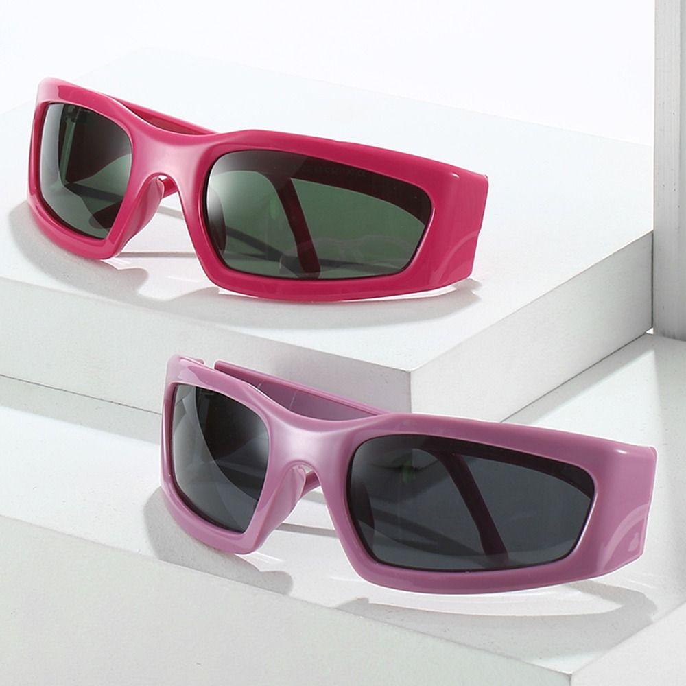 R-flower Sports Sunglasses Musim Panas Fashion Punk UV400 Nuansa Pria