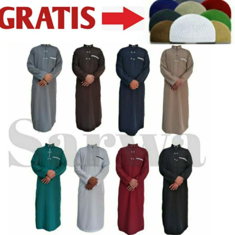 MENARIK baju gamis pria dewasa/gamis pria dewasa/jubah pria dewasa
