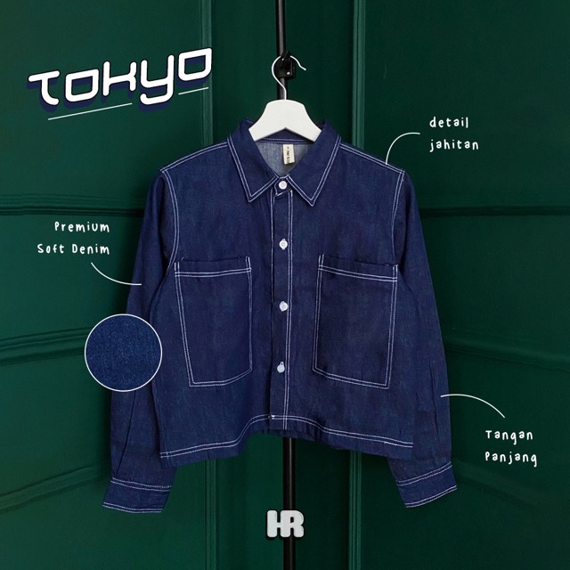 TOKYO - DENIM - KEMEJA JEANS COUPLE