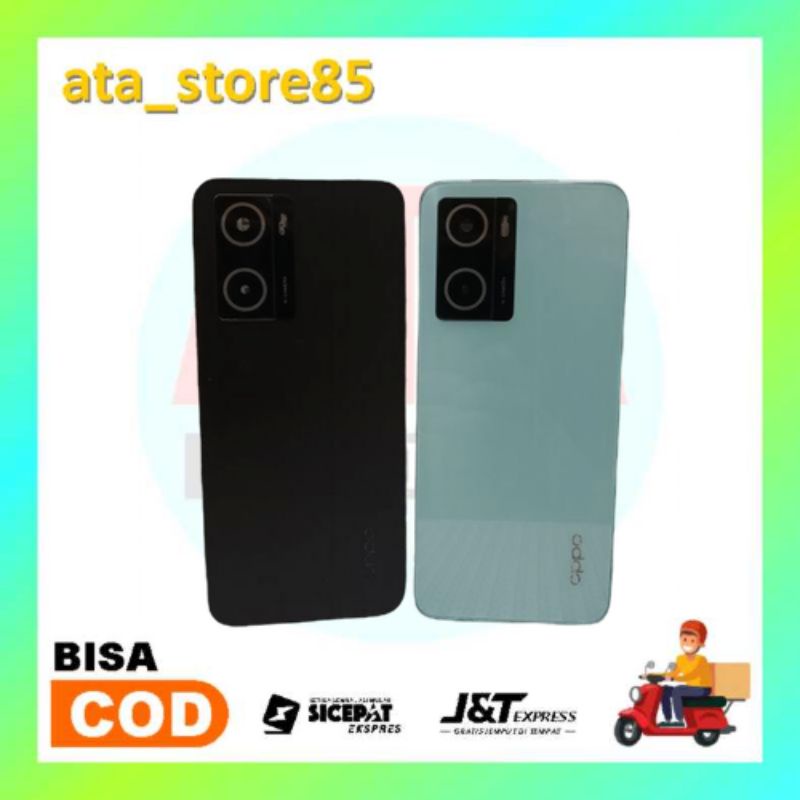 Casing Oppo A57 2022 4G Fullset Kesing Housing Backdoor Backdor Backover BC Back Tutup Belakang Baterai Original