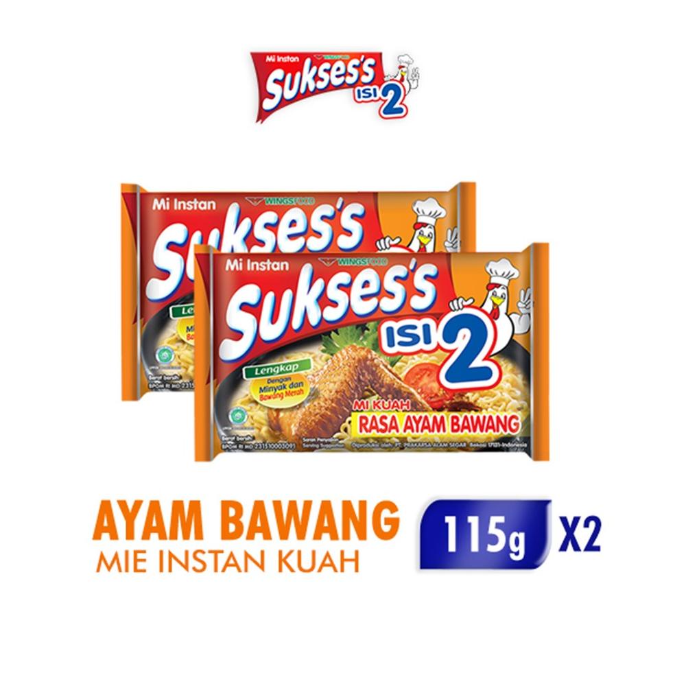 

P79 Mie Suksess Ayam Bawang 115 gr x 2 pcs BIG PROMO ㅇ