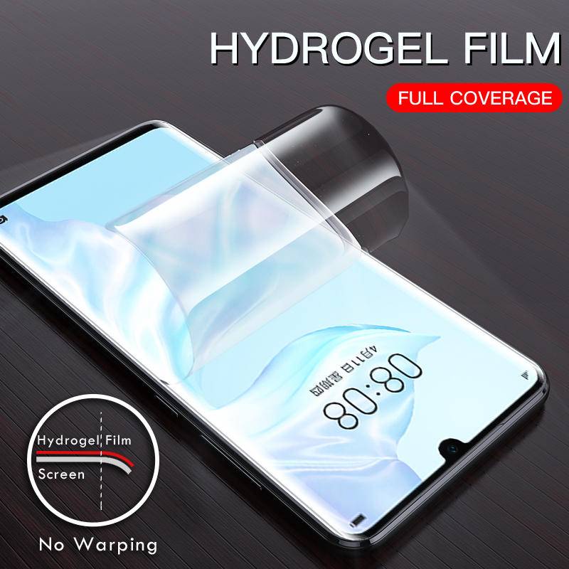 3pcs Film Hydrogel Di Bagian Untuk Huawei Nova 76 5 5i 5T 4 4e 3i 3e 3pelindung Layar Untuk Huawei Mate 30 20 10 Lite Film