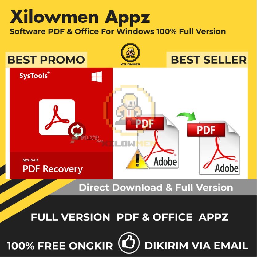 [Full Version]  SysTools PDF Recovery Pro PDF Office Lifetime Win OS