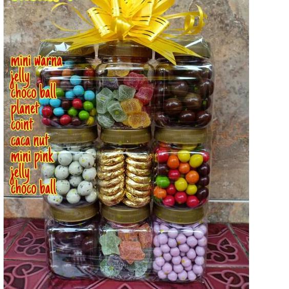 

☊ Parcel coklat 9 susun ✻