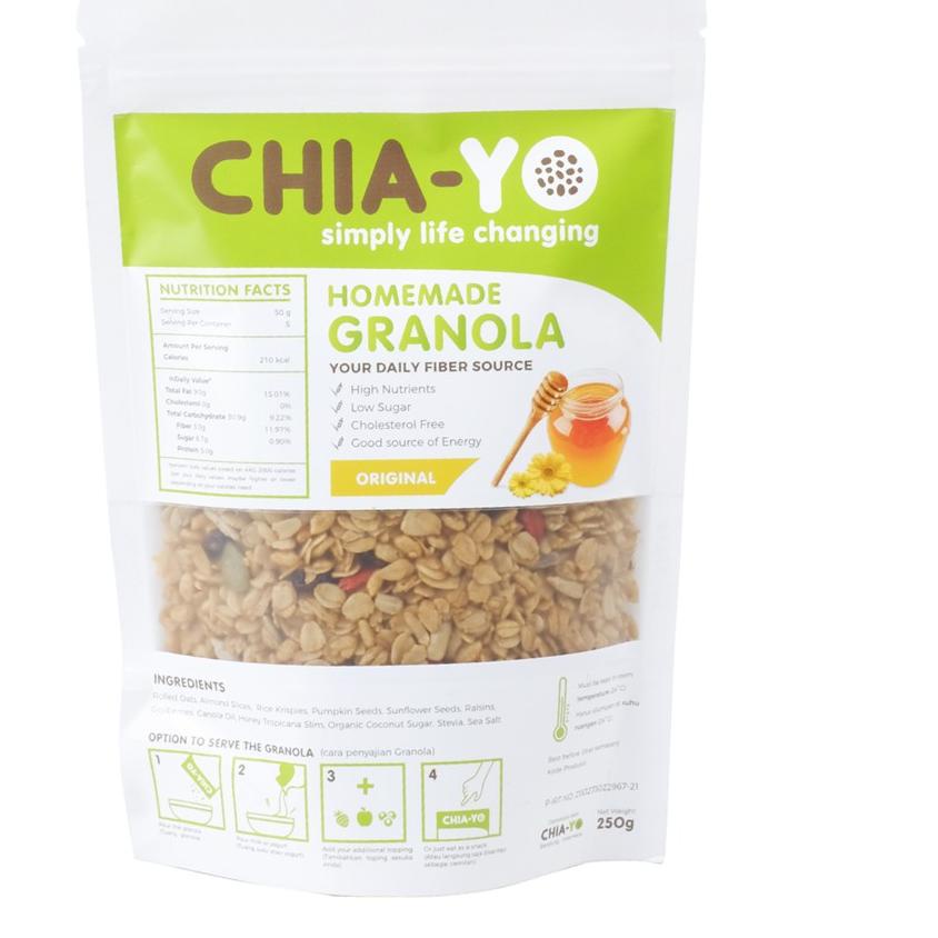 

♣ Chiayo Granola Original 250gr ♦